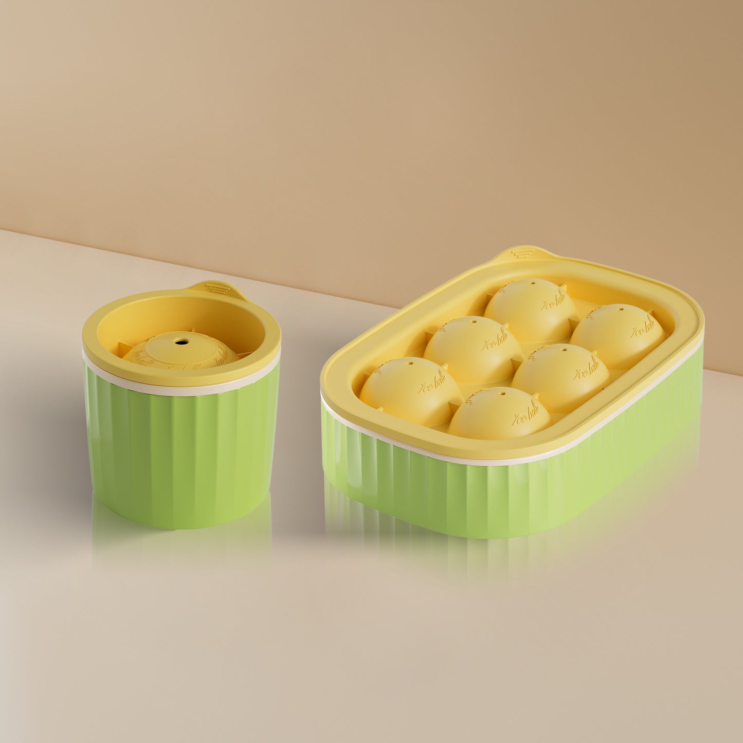 Food Grade Large Ice Ball Ice Maker Mold Whiskey Large Capacity Ice Tray Box Press Mold Silicone Ice Cube Artifact - Ivana Supply Store