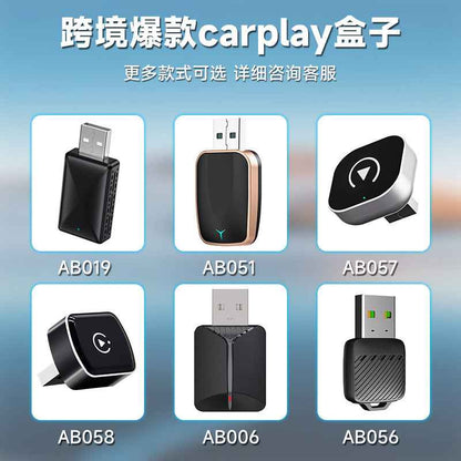 I10001 Wired to Wireless CarPlay Box Android Smart Car Interconnect Box Dual Interface Wireless Adapter