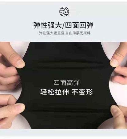 D10099 Sports Women's Mid-Length Yoga Shorts Gym Peach Lift Elastic Tight Quick-Dry High-Waist Running Training Shorts