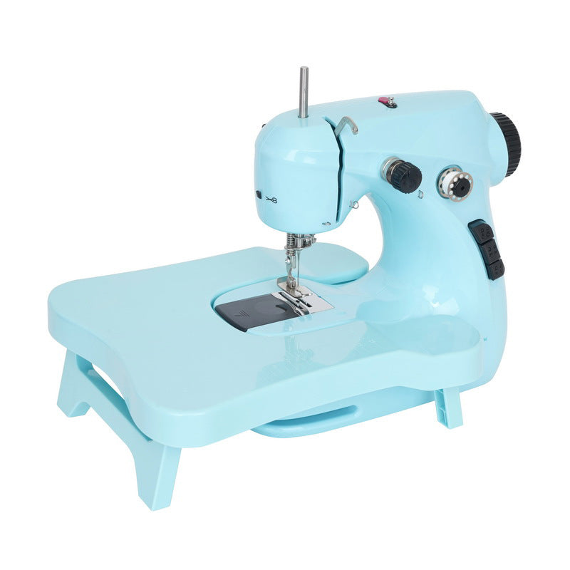L10005 Fanghua FHSM-211 Household Sewing Machine Mini Desktop Portable with Handle Thick Sewing Machine - Ivana Supply Store