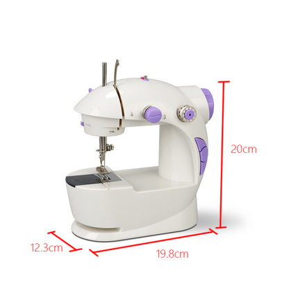 L10002 Fanghua FHSM-201 Sewing Machine Mini Desktop Portable Sewing Machine with Handle - Ivana Supply Store