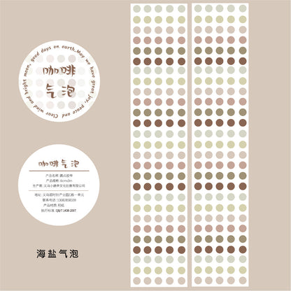 K10001 Green Field Series Journal Decoration Materials Four Seasons Scenery Tape Full Set Cute Girl Cartoon Stickers Wholesale - Ivana Supply Store