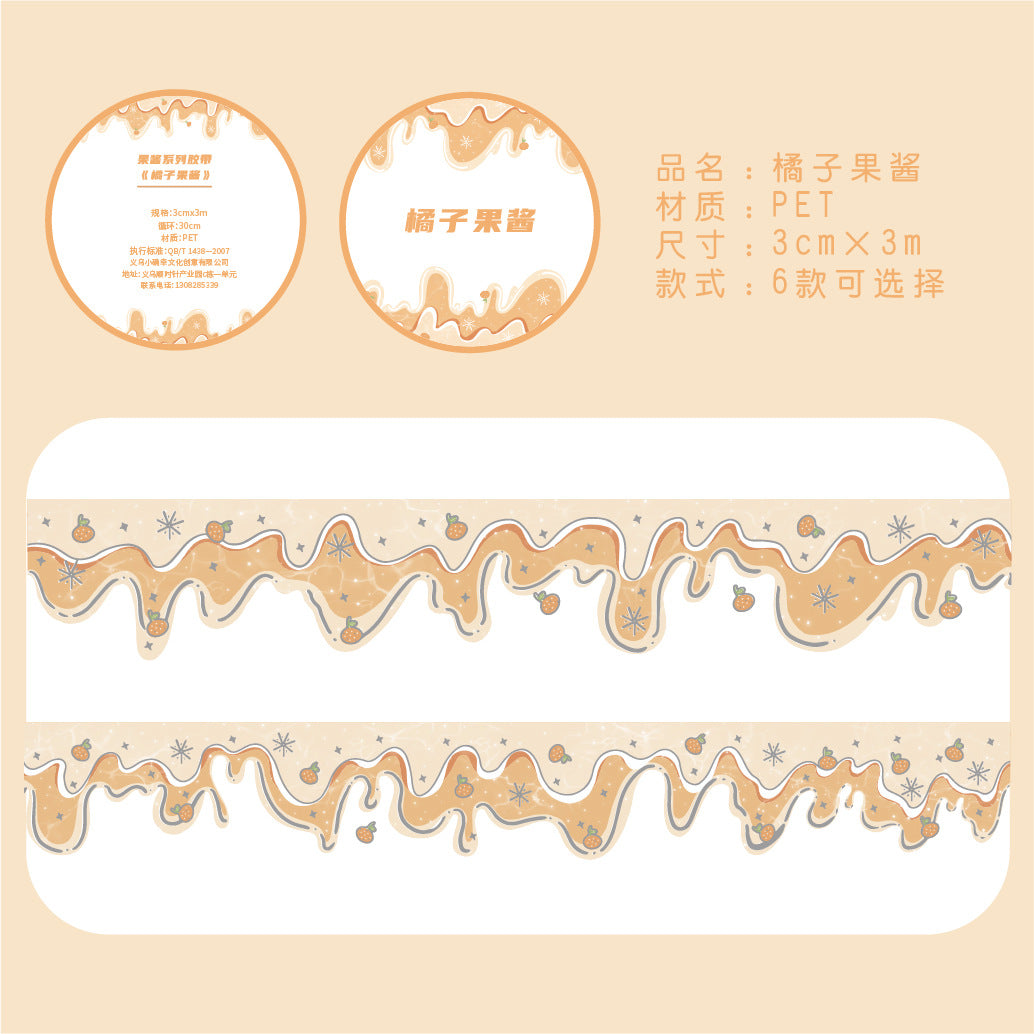 K10001 Green Field Series Journal Decoration Materials Four Seasons Scenery Tape Full Set Cute Girl Cartoon Stickers Wholesale - Ivana Supply Store