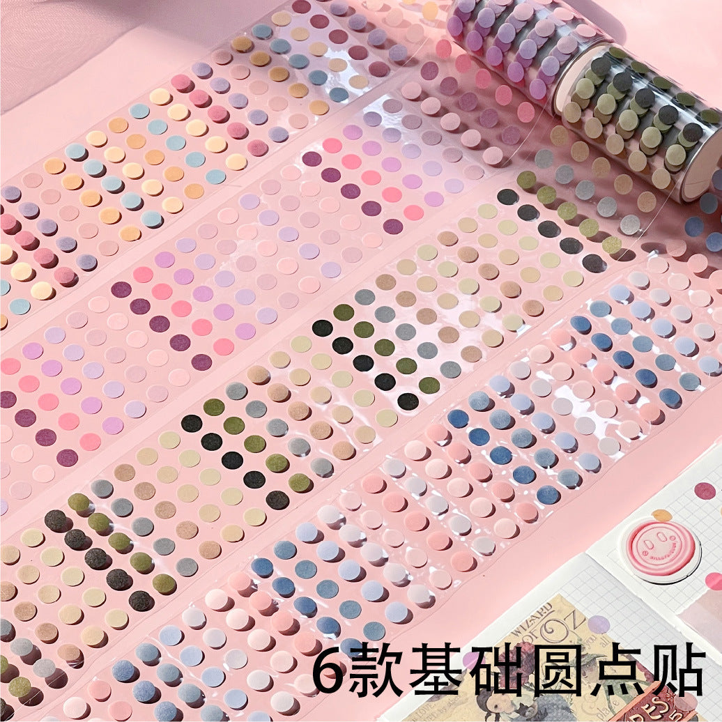 K10001 Green Field Series Journal Decoration Materials Four Seasons Scenery Tape Full Set Cute Girl Cartoon Stickers Wholesale - Ivana Supply Store