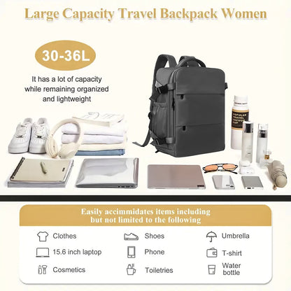 E10002 Travel Backpack Large Capacity Multifunctional Backpack School Bag Travel Bag Portable Luggage Bag - Ivana Supply Store