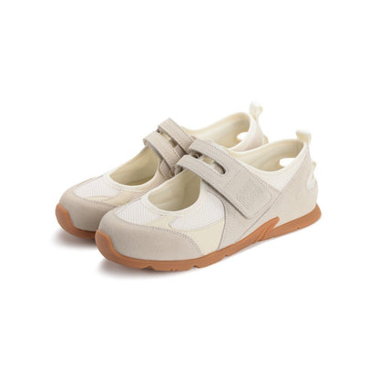 F10008 Summer New Fashion Versatile Hollow Mesh Mary Jane Training Shoes for Women Korean Style Sports Casual Flats - Ivana Supply Store