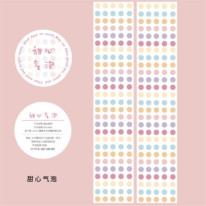 K10001 Green Field Series Journal Decoration Materials Four Seasons Scenery Tape Full Set Cute Girl Cartoon Stickers Wholesale - Ivana Supply Store