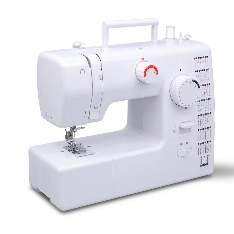 L10008 Fanghua FHSM-705 Household Sewing Machine 60 Stitches Multi-Function Overlock Button Sewing Portable Sewing Machine - Ivana Supply Store