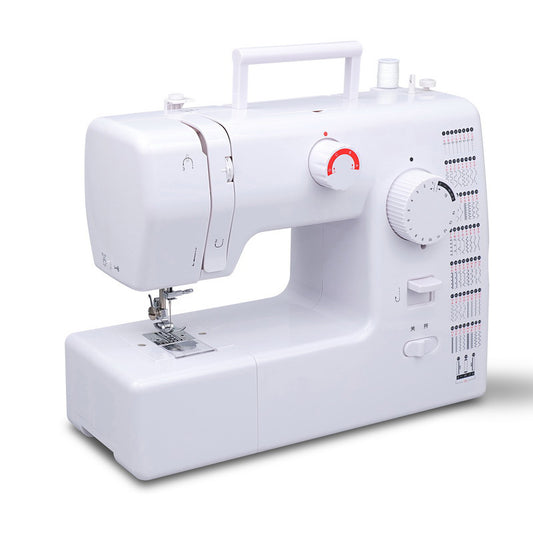L10008 Fanghua FHSM-705 Household Sewing Machine 60 Stitches Multi-Function Overlock Button Sewing Portable Sewing Machine - Ivana Supply Store