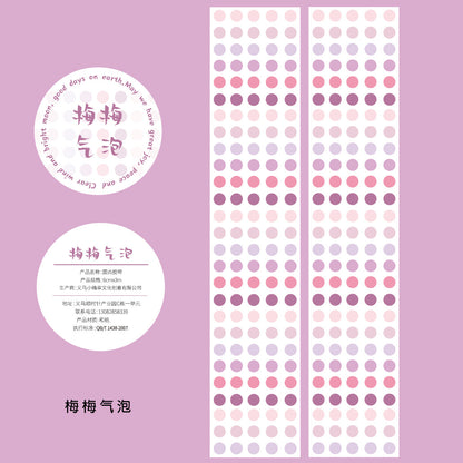 K10001 Green Field Series Journal Decoration Materials Four Seasons Scenery Tape Full Set Cute Girl Cartoon Stickers Wholesale - Ivana Supply Store