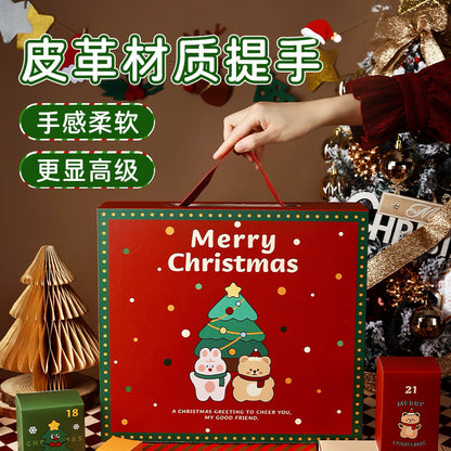 Christmas Countdown Calendar Gift Box Blind Box Gift Packaging Small Empty Box Creative Girl Countdown Box In Stock - Ivana Supply Store