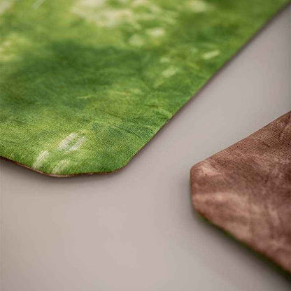 H10003 Vintage Style Placemats 100% Cotton Festival Party Table Decoration Stain-Resistant Bowl and Plate Mats Table Mats Napkin Cloth Retro Western Placemats