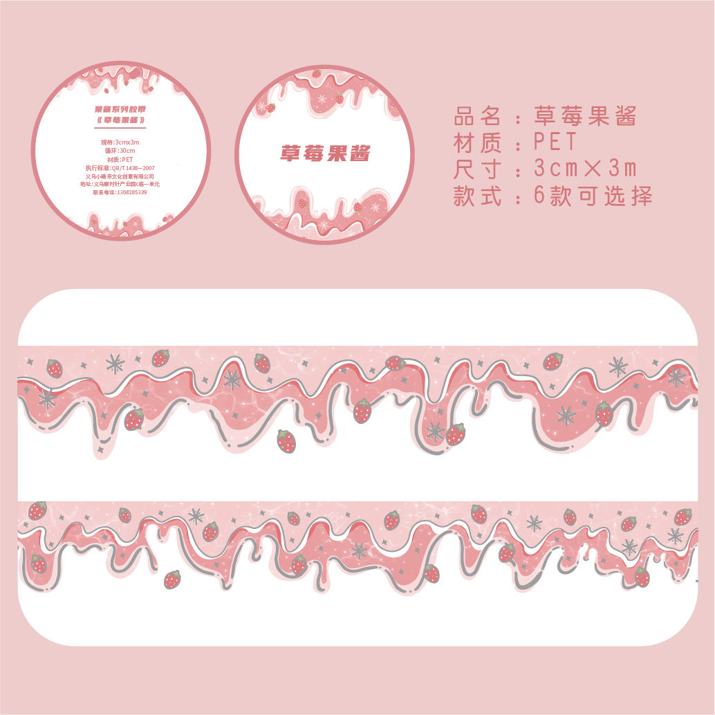 K10001 Green Field Series Journal Decoration Materials Four Seasons Scenery Tape Full Set Cute Girl Cartoon Stickers Wholesale - Ivana Supply Store