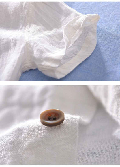 B20001 Men's 100%Linen Casual Shirt Dropshipping