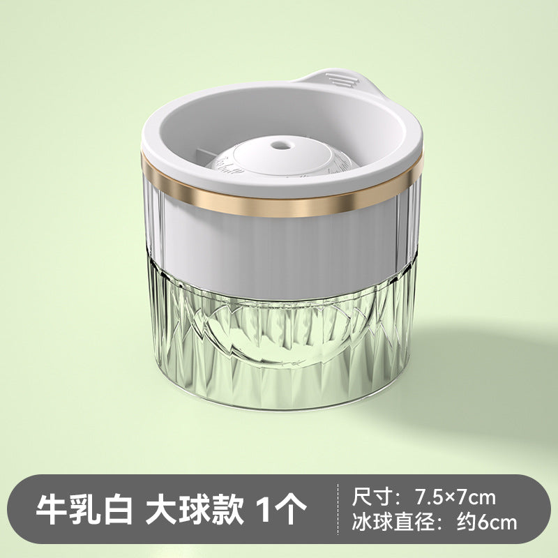 Food Grade Large Ice Ball Ice Maker Mold Whiskey Large Capacity Ice Tray Box Press Mold Silicone Ice Cube Artifact - Ivana Supply Store