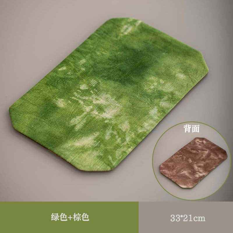 H10003 Vintage Style Placemats 100% Cotton Festival Party Table Decoration Stain-Resistant Bowl and Plate Mats Table Mats Napkin Cloth Retro Western Placemats