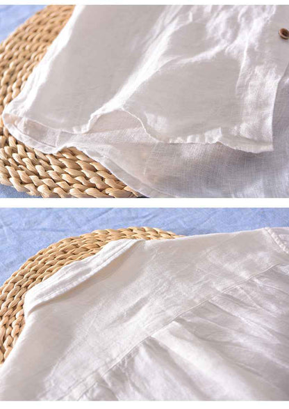 B20001 Men's 100%Linen Casual Shirt Dropshipping