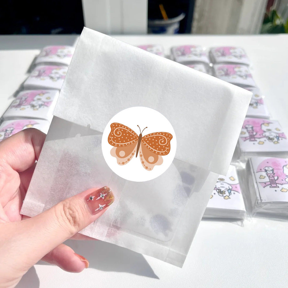 K10008 Bohemian Sticker Roll English Small Fresh Journal Material Sealing Sticker Adhesive Tape Wholesale - Ivana Supply Store