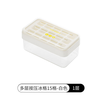 Food Grade Large Ice Ball Ice Maker Mold Whiskey Large Capacity Ice Tray Box Press Mold Silicone Ice Cube Artifact - Ivana Supply Store