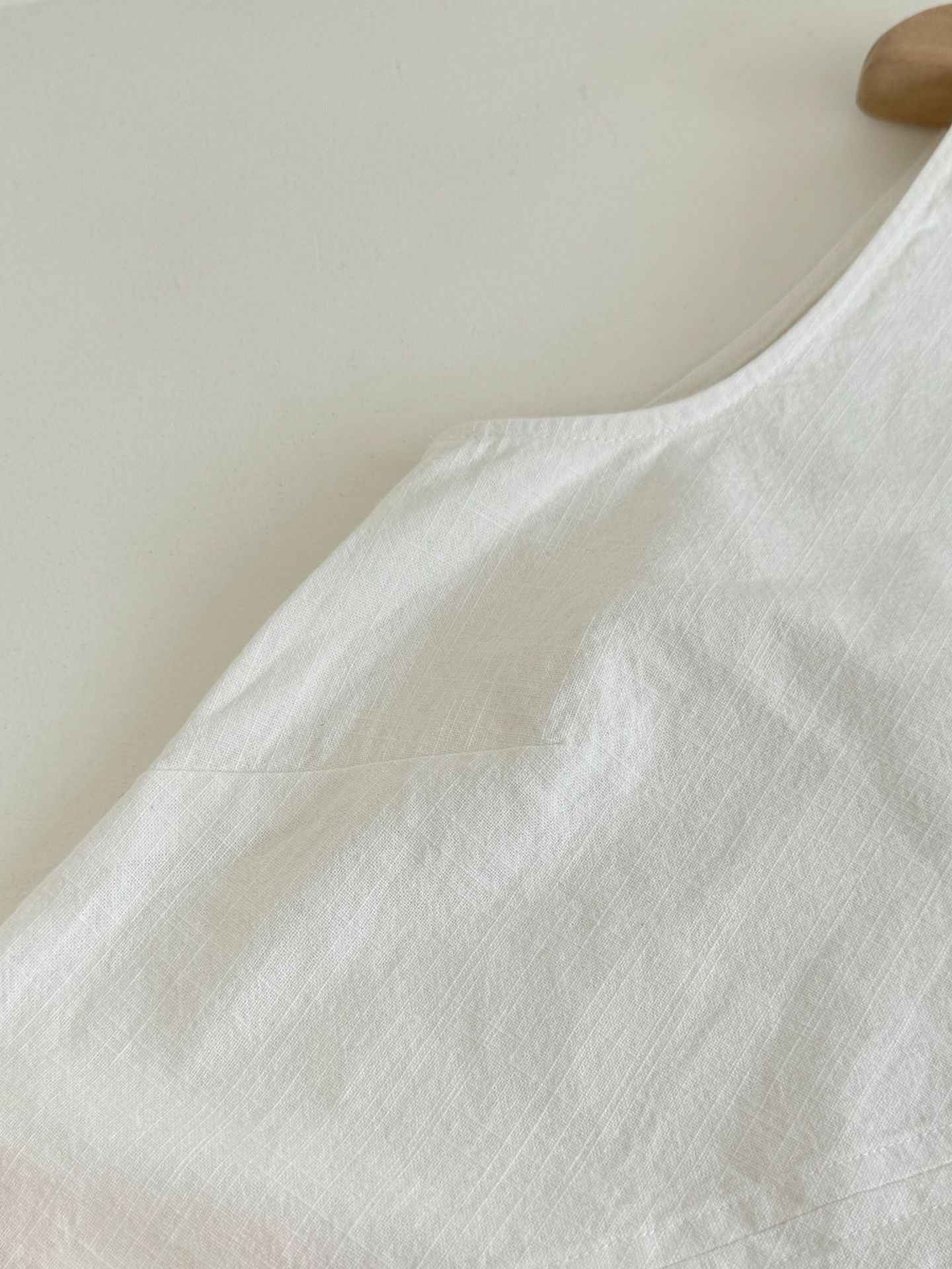 A0002 Simple Basic 95%+ Cotton Split Off-Shoulder Sleeveless Tank Dress Solid Color Dress