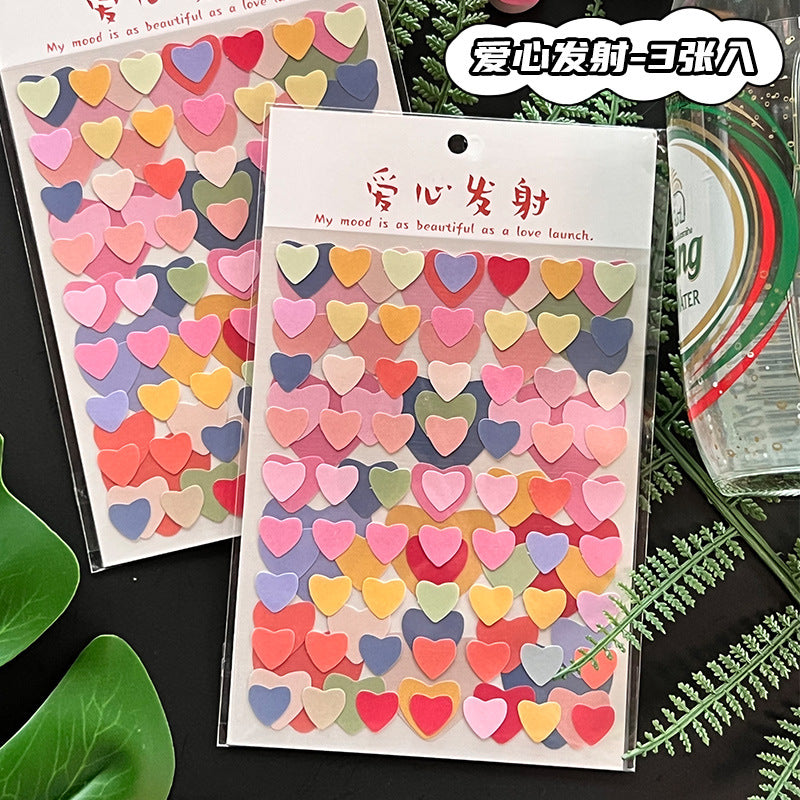 K10001 Green Field Series Journal Decoration Materials Four Seasons Scenery Tape Full Set Cute Girl Cartoon Stickers Wholesale - Ivana Supply Store