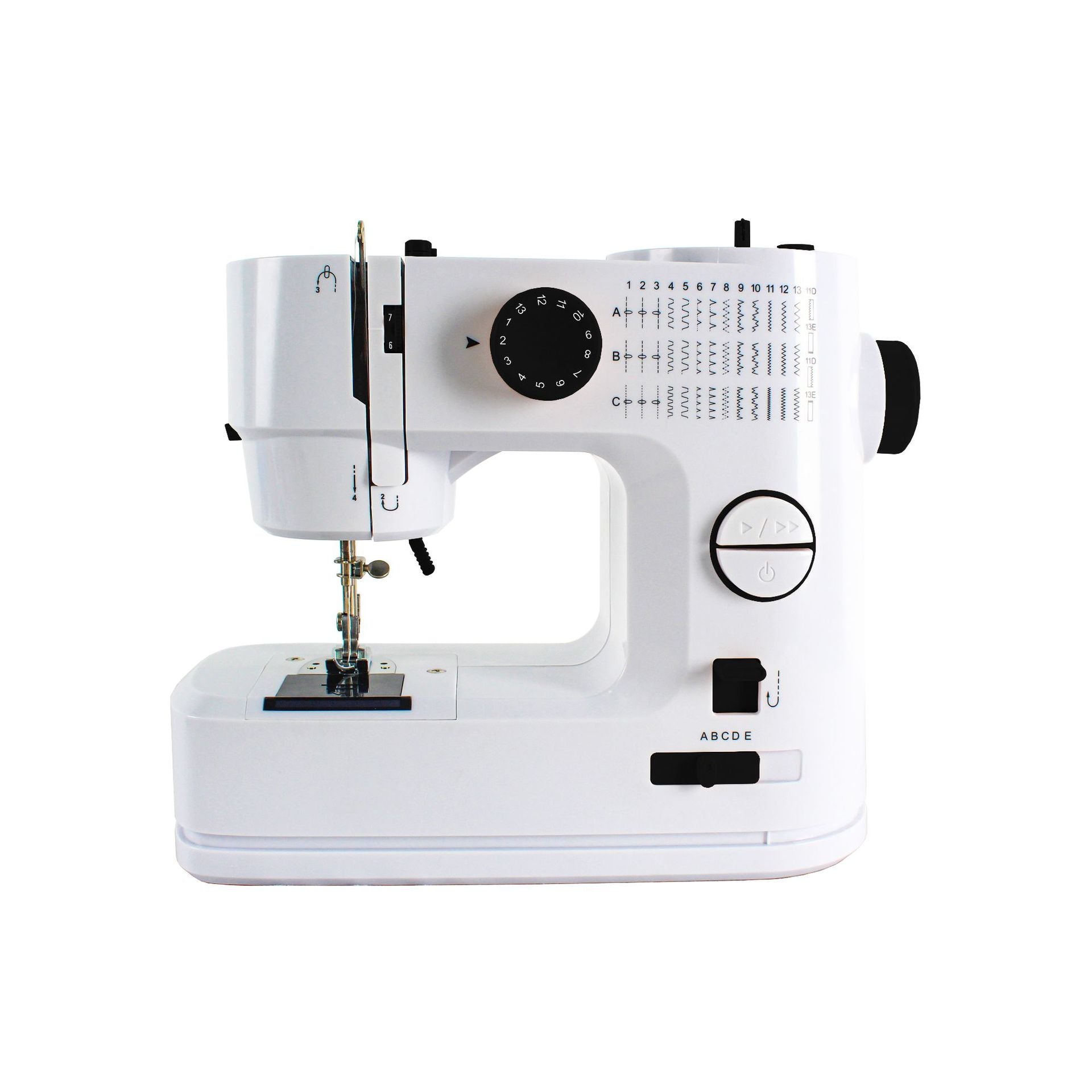 L10007 Fanghua FHSM-638 Sewing Machine 25 Years New Product Double Needle Double Thread 40 Stitches Household Overlock Multifunctional Sewing Machine - Ivana Supply Store