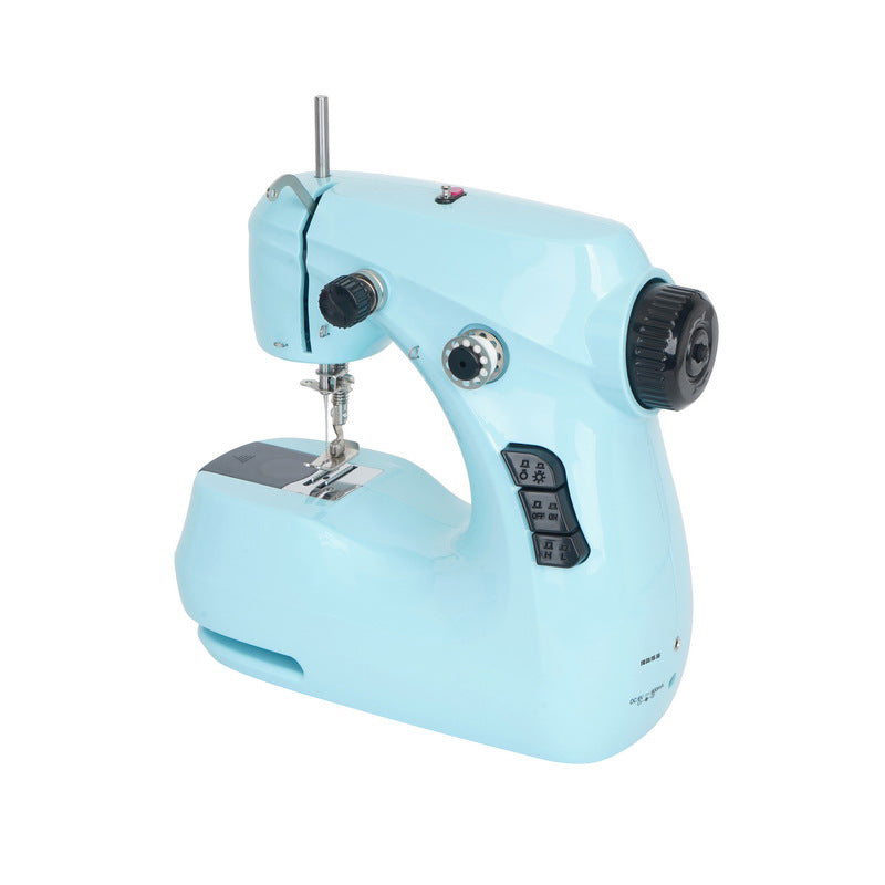 L10005 Fanghua FHSM-211 Household Sewing Machine Mini Desktop Portable with Handle Thick Sewing Machine - Ivana Supply Store