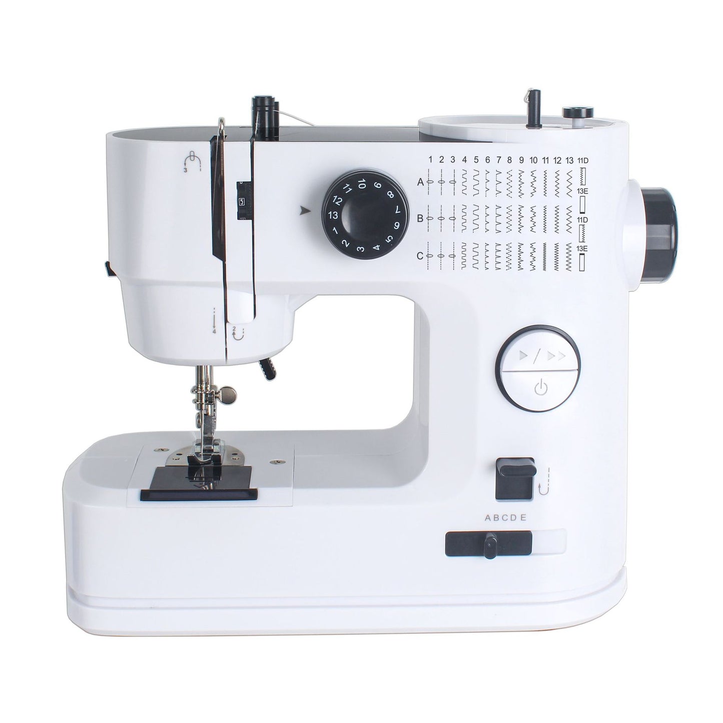 L10007 Fanghua FHSM-638 Sewing Machine 25 Years New Product Double Needle Double Thread 40 Stitches Household Overlock Multifunctional Sewing Machine - Ivana Supply Store